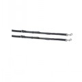 SHIRES GARA LEATHER/ELASTIC SIDE REINS